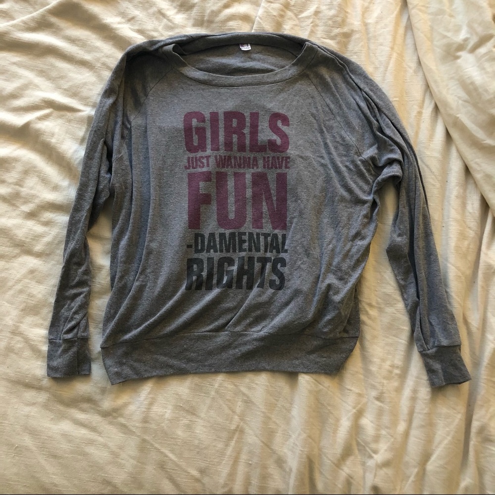 American Apparel Lightweight Feminist Sweatshirt